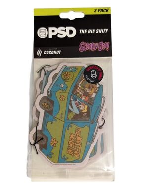 Scooby-Doo Van Scented Air Freshener - Coconut (3 Pack)